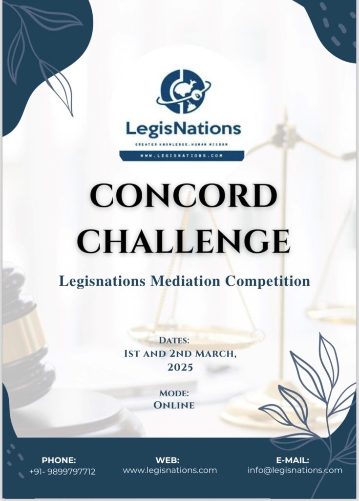 Legisnations Concord Challenge 2025